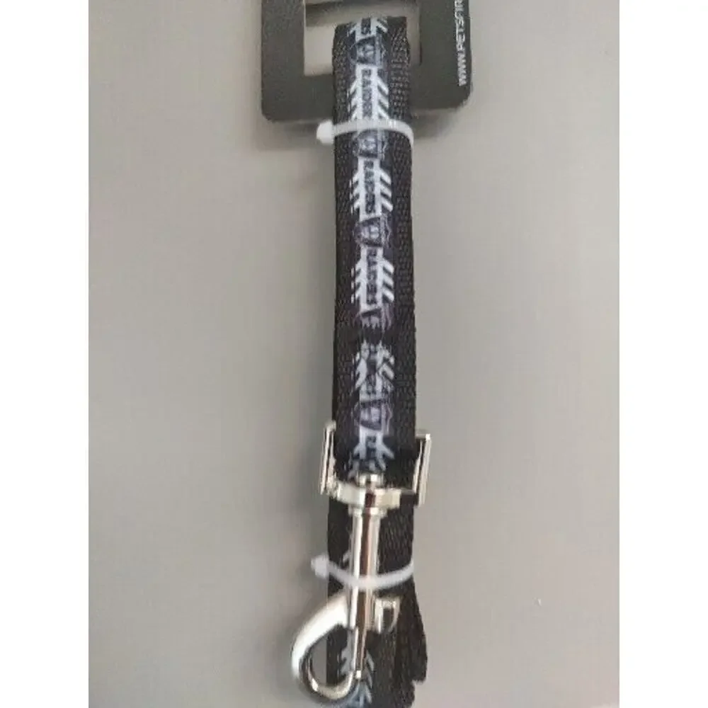 Dog Leash Las Vegas Raiders NFL Football Officially Black 5ft One Size 60